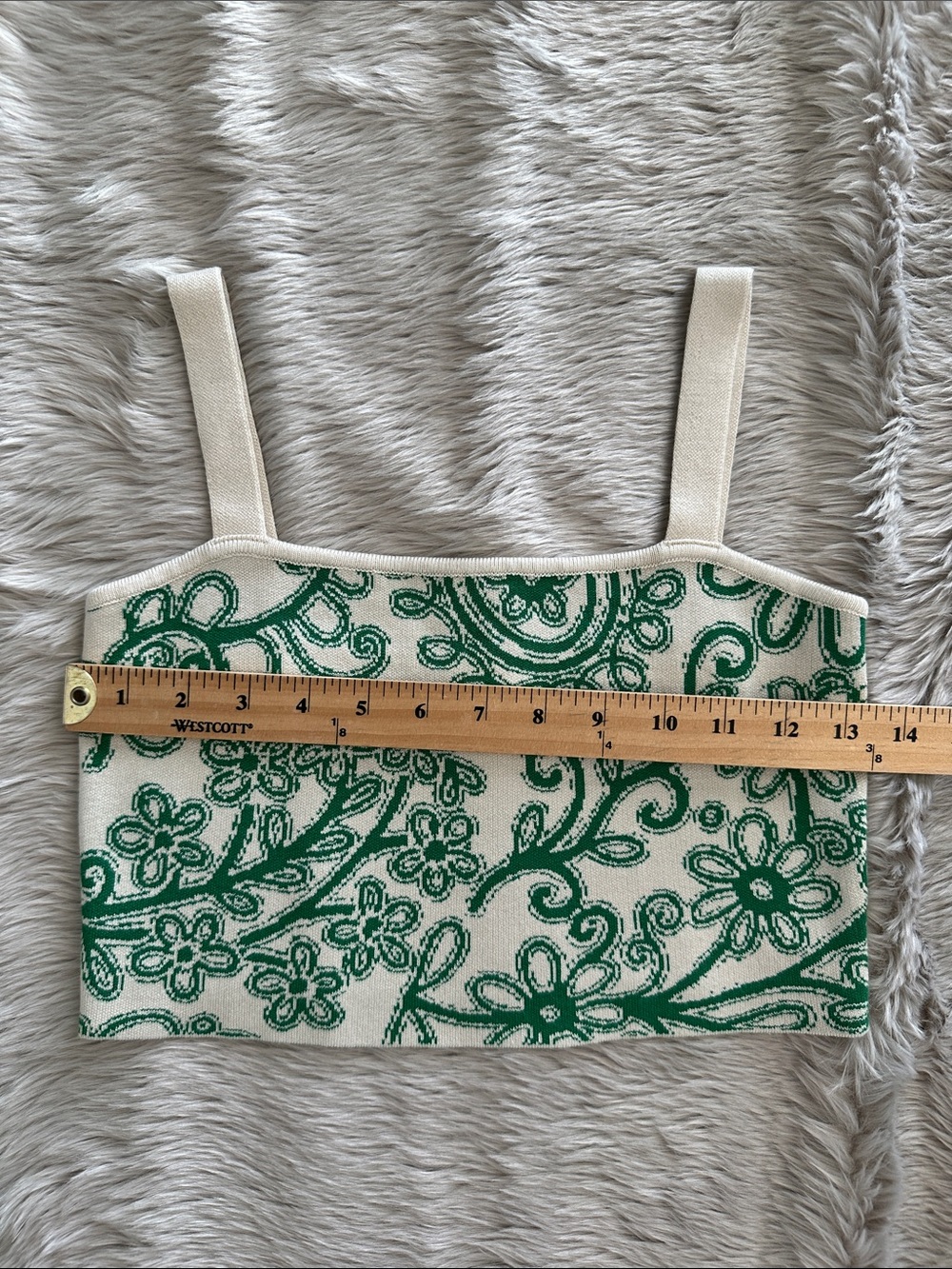 Anthropologie Celandine Floral Crop Tank - Picture 3 of 7
